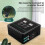 Reptile Fogger Touchscreen Controller Automatic Smart Spray System For Terrariums 10m 4 Nozzles Black 4