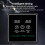 Reptile Fogger Touchscreen Controller Automatic Smart Spray System For Terrariums 10m 4 Nozzles Black 3