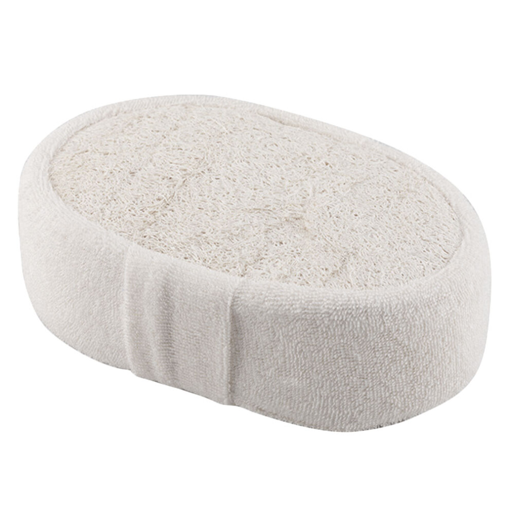 Solustre Natural Loofah Body And Face Scrubber Sponge For Daily Shower Use