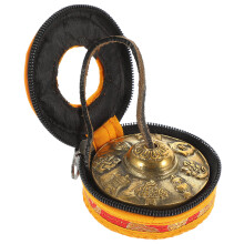 Hand Crash Cymbal Copper Bell for Yoga Meditation