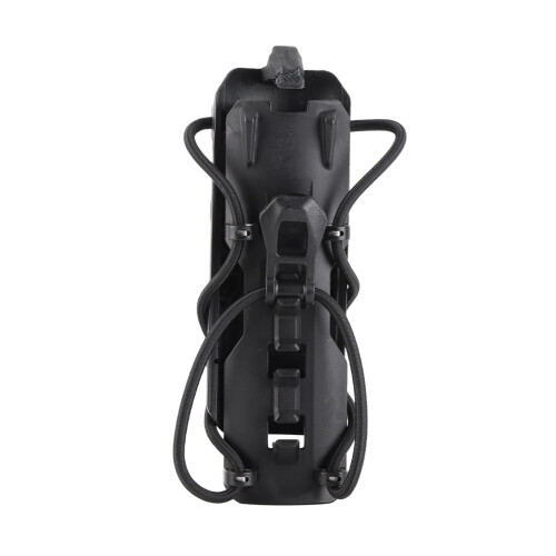 Adjustable Motorcycle Bottle Holder with Quick-Release Black - 25mm Fit 1