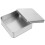 square tinplate box candy jar flower pattern cookie container 1