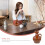 Clay Drinking Dispenser Ceramic Wine Jug Brown 1pack 9