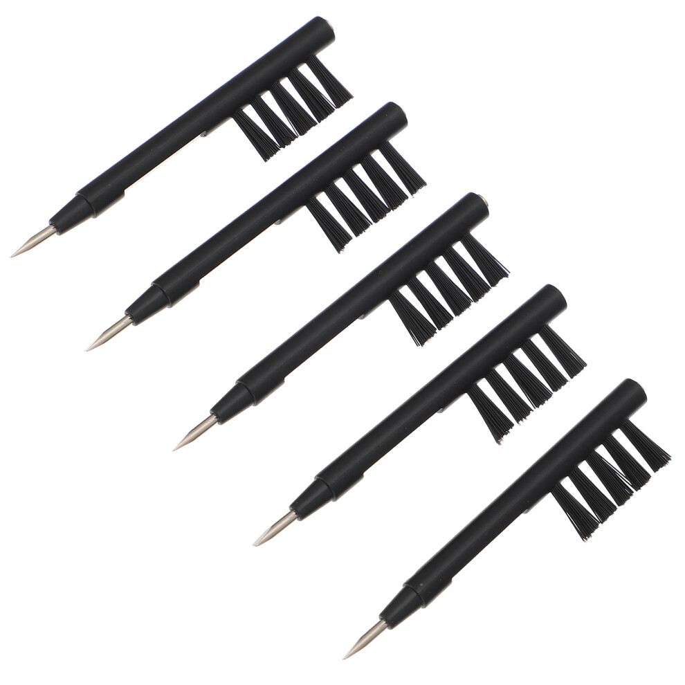 Aboofan 5Pcs Hearing Aid Cleaning Brushes And Screwdriver Tools