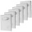 6 Sets Sticky Hooks Hanger 8.00x8.00x1.00cm Silver 4