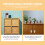 small treasure box pirate chest storage decorative multi-function 11