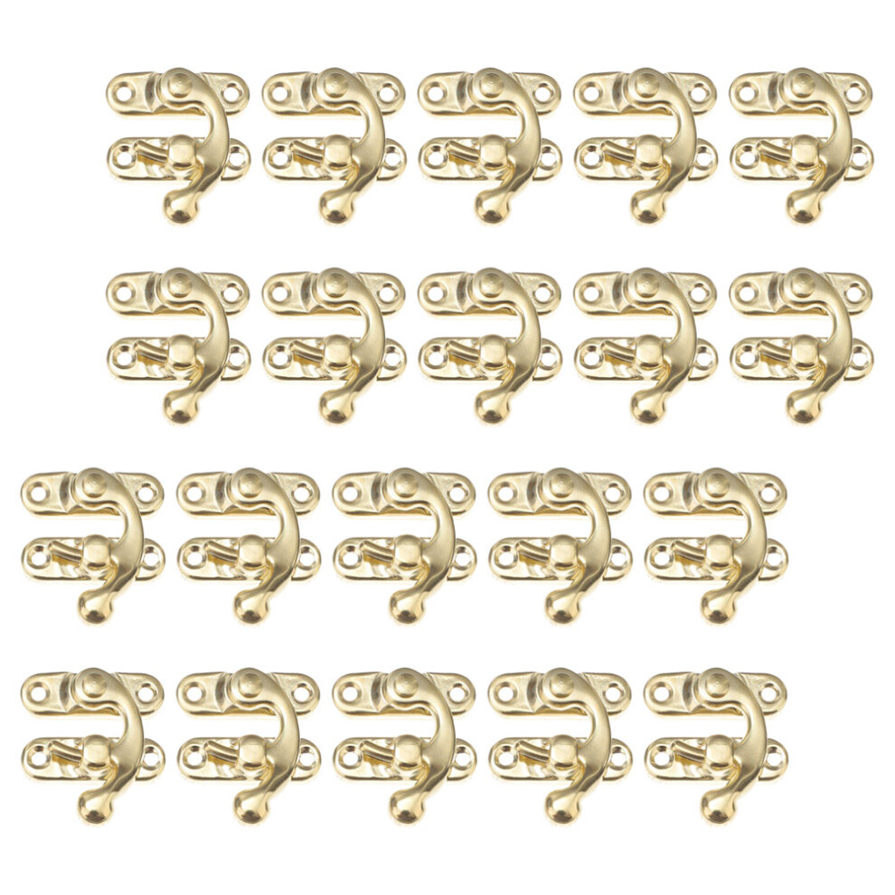 20Pcs Wooden Box Lock Accessories Chest Locks And Latches Door Hook 3251943047646
