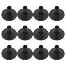 12-Piece Drummer Accessory Set For , Black Plastic Material