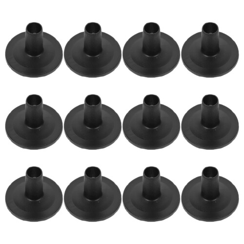 12-Piece Drummer Accessory Set For , Black Plastic Material