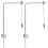 2 Pcs Aquarium Light Hanger Fish Tank Lamp Holder 1