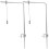 2 Pcs Aquarium Light Hanger Fish Tank Lamp Holder 10
