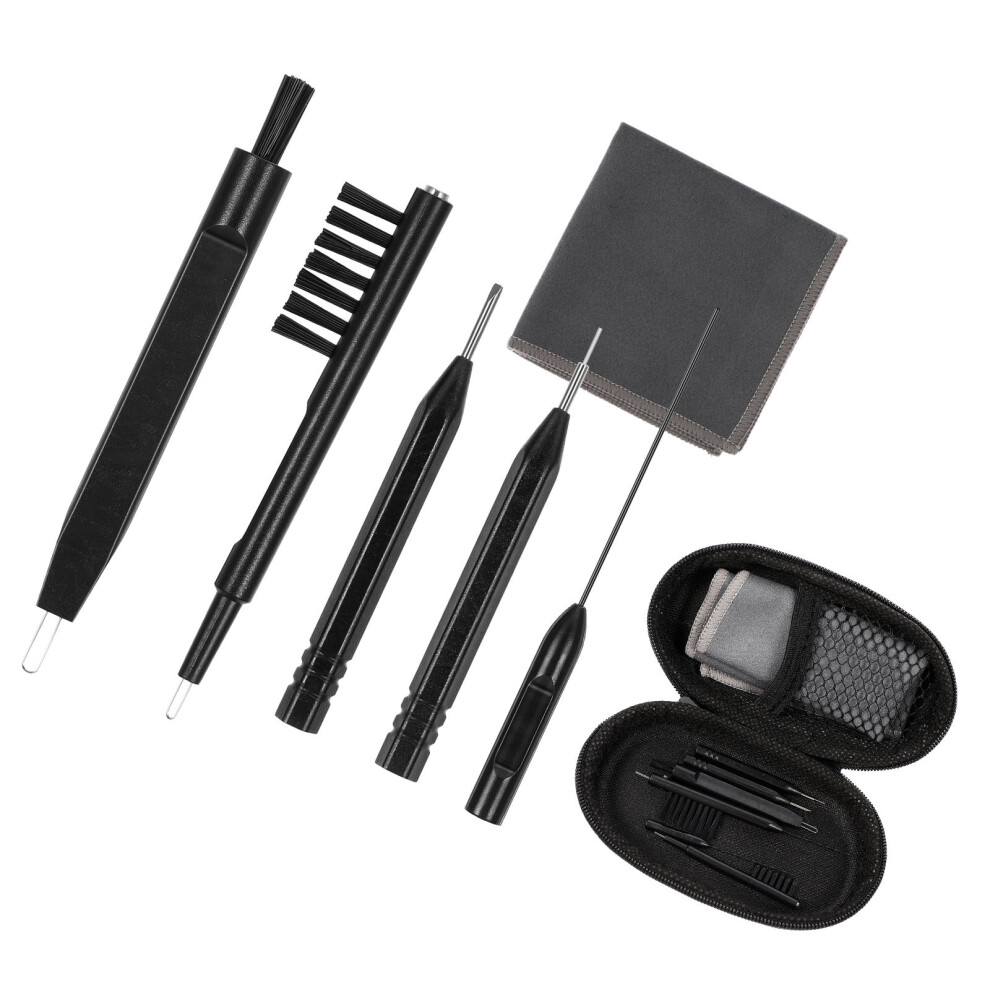 Villcase Hearing Aid Cleaning Kit With Rods And Brushes For Amplifier Care