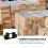 firewood storage rack durable bracket for fireplace wood storage 10