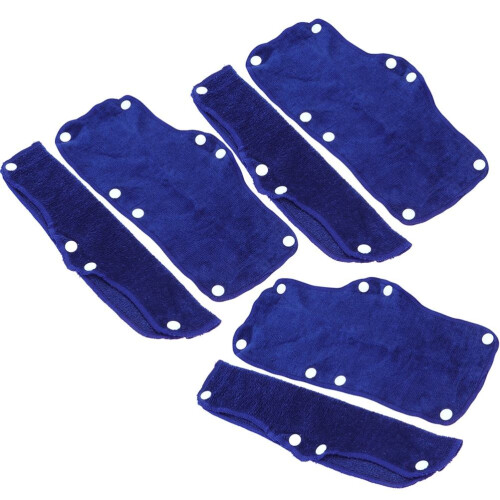 6 pcs dark blue sweatband replacement for safety hats 2