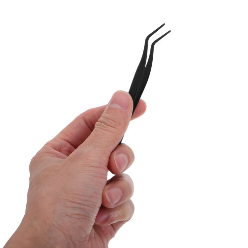 False Eyelash Tweezers Clamper For Lashes Eyelashes Applicator Tool 2