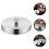 3pcs silicone ring pot lid handles, heat-resistant knobs for cookware 4