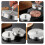 3pcs silicone ring pot lid handles, heat-resistant knobs for cookware 11