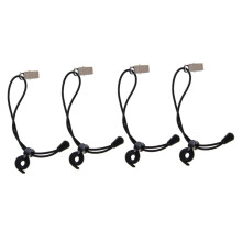 Fixed Background Clips For Photography Backdrops Non-Slip Clamps Lightweight Durable Photo Holders Black 14x13x2 Cm