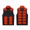 Heated Vest Large Area Intelligent USB Black L/XL 5