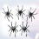 144pcs Halloween Spiders Shape Plastic Finger Rings Props 6