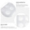 dining room ceiling lamp shade, simple chic pendant light cover 2