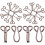 Jeans Hook Metal 30 Pcs For Trousers 6