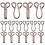 Jeans Hook Metal 30 Pcs For Trousers 3