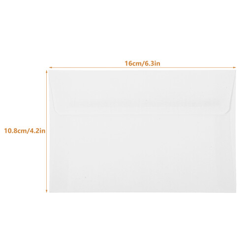 50 Pcs Invitation Envelope Mailing Envelopes Student Business Blank 1