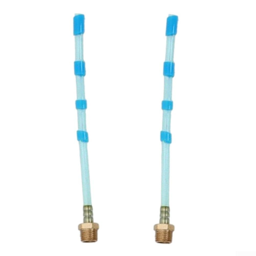 Rubber Rotate Tube Pipe&Cone High-Pressure Car Interior Cleaning Sprayer Tool Pu Hose Blower Kit 360Degree Rotation 2Pcs 9393856879533