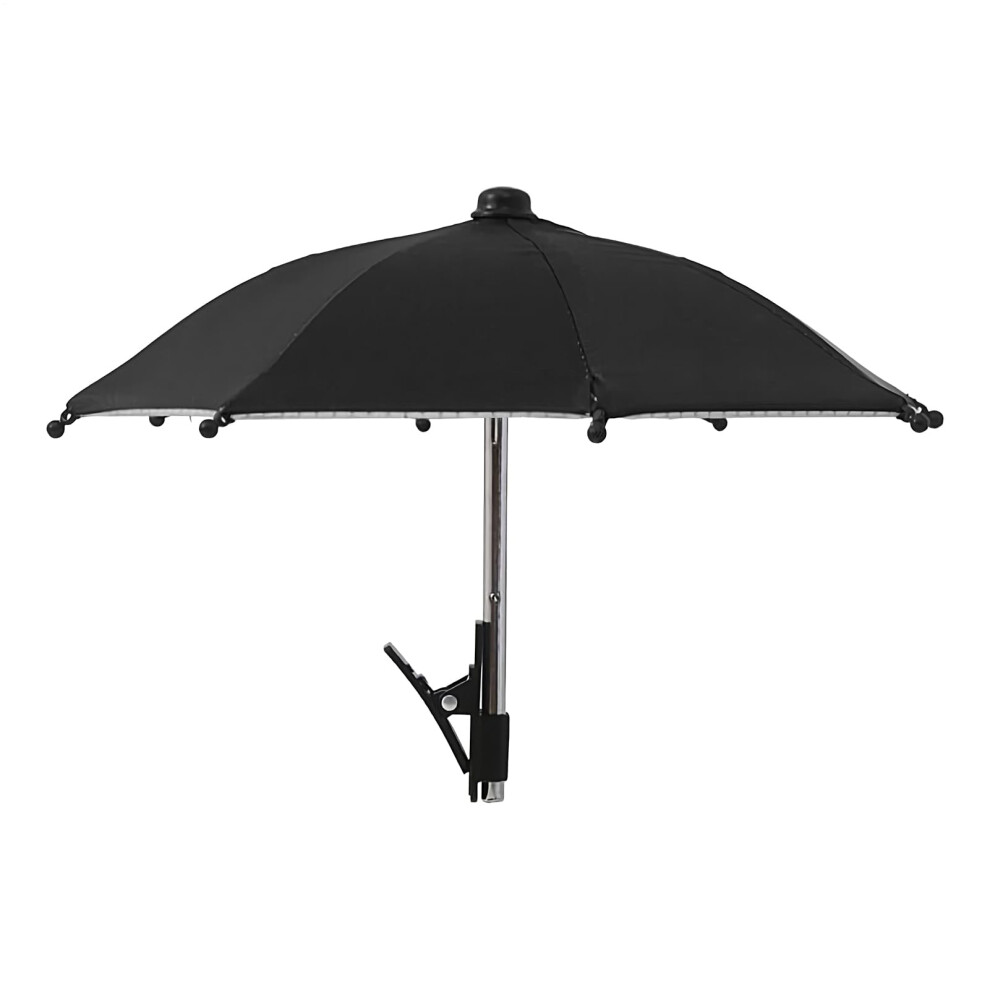 Phone Umbrella Anti-Glare Sunshade For Smartphones Clip-On Adjustable Umbrella For Sunlight Glare Black/White 9354506854454