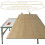 Carpenter Support Stand Folding Work Bench Adjustable On Casters Saw Horse Multifunctional Work Bench 3