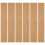 6pcs Cork Board Brown Softwood Office Wall Decor 2