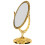 Oval Shaped European Desktop Makeup Mirror Double Sided Vintage Style 11