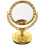 Oval Shaped European Desktop Makeup Mirror Double Sided Vintage Style 7