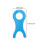 25 Pcs Braided Fish-Shaped Winding Board Embroidery Thread Storage 2