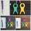 25 Pcs Braided Fish-Shaped Winding Board Embroidery Thread Storage 7