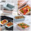 10pcs water absorbent kitchen dish towels, multi-function washcloths 10
