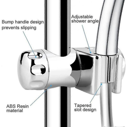 Hand Shower Holder, Shower Head Shower Head Holder, Abs Chrome 2