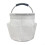 Storage Solution Foldable Picnic Basket White For Beach, Shopping, And Home Use 1
