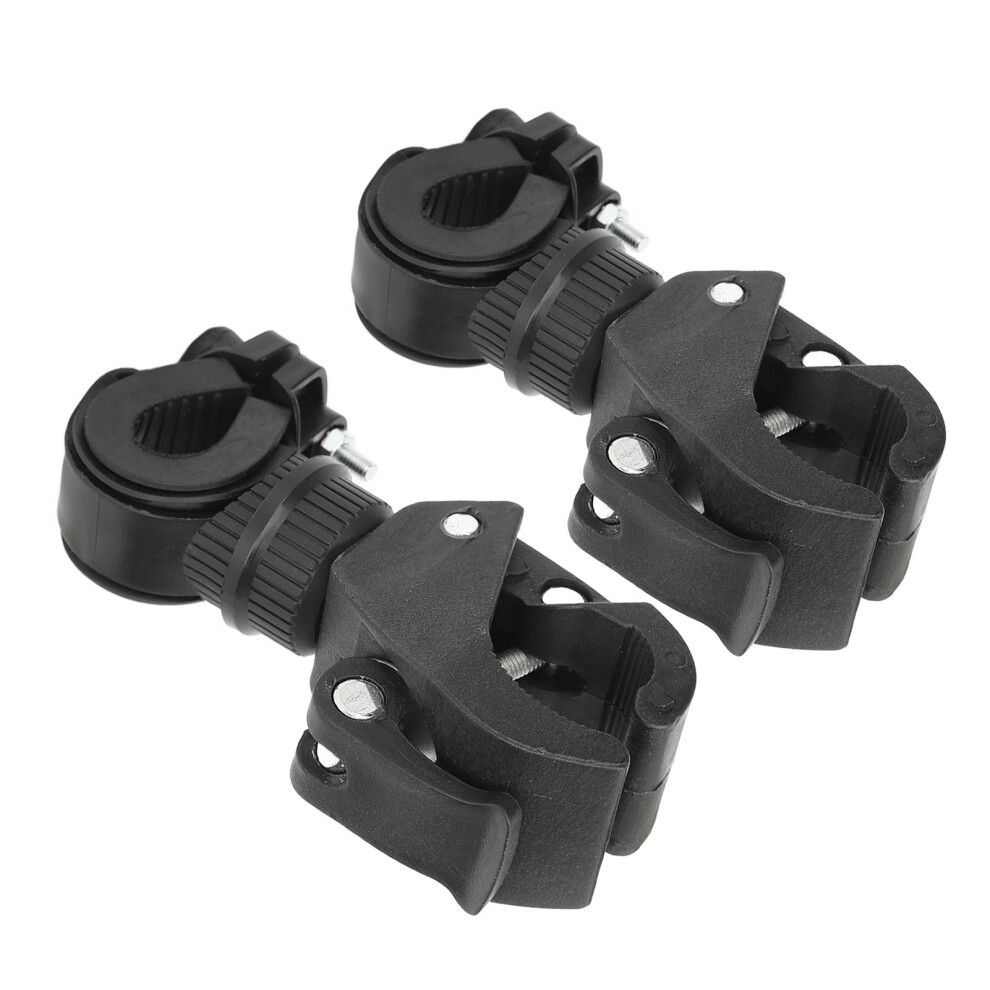 Versatile Crutch Holder with 360 Rotation for Rollators & Scooters