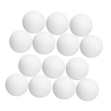 Table Tennis Balls 60 Pcs White Washable Plastic Ping Pong For Training Small Competitions Indoor Outdoor Games