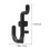 10pcs pegboard hooks for garage storage hanging display hangers 2