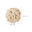 25 pz palline rattan per 2