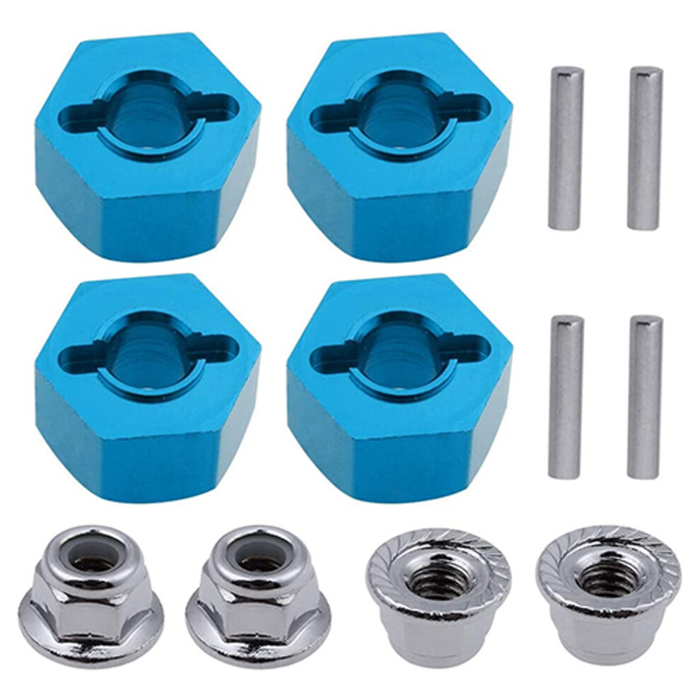 (Blue) 1/10 Aluminum Alloy Strong Wheel Hex Mount For TRXXAS SLASH RC Car-image-OPC-PKNNZTM-NEW