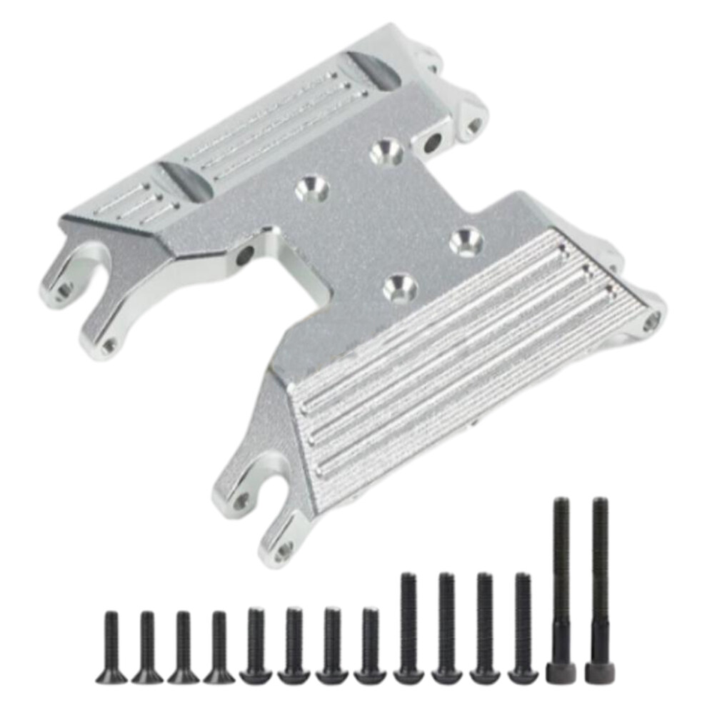 (Silver) 1/18 Gear Box Mount RC Upgrade Part Aluminum Alloy Skid Plate Rc Gear-image-OPC-PKNNZY8-NEW