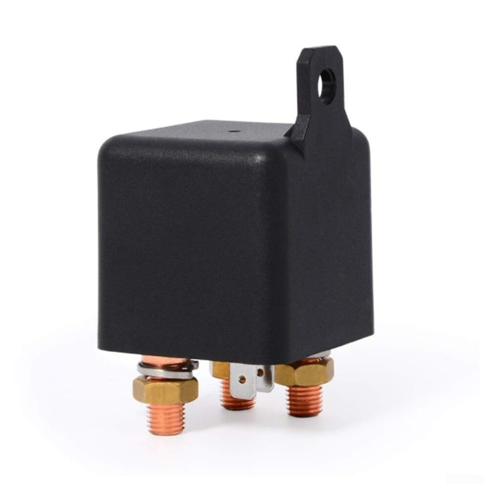 200A Amp Car Starter Relay, Heavy-Duty Spst, 5-Pin Terminals, Dc 12V-72V (24V) Compatible 9084446032369