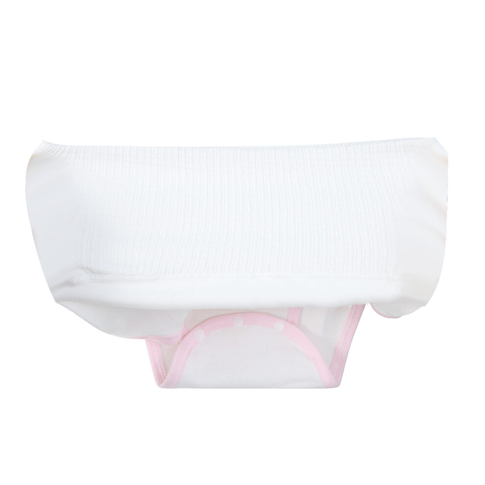 Pink Cartoon Pure Cotton Belly Warmer Baby Panties 22-27.6lb Adjustable-image-OPC-PKNPMN7-NEW