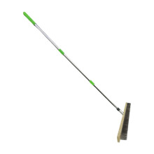 Stainless Steel Wire Floor Brush 50 cm Brush Head, Outdoor Cement Cleaning, Rust Resistant Bristles, Deck Scrub Brush