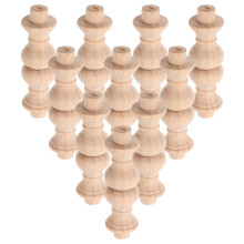 10 stück holztreppengeländer zum basteln, heimdekoration, diy