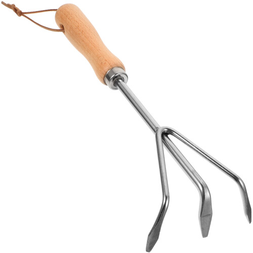 Râteau De Jardinage Acier Bois Ergonomique 2